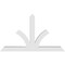 Ekena Millwork Richland Architectural Grade PVC Gable Bracket, 84"W x 49"H x 6"D x 6"F, 14/12 Pitch GBP084X49X0606RIC00 - alternate 5